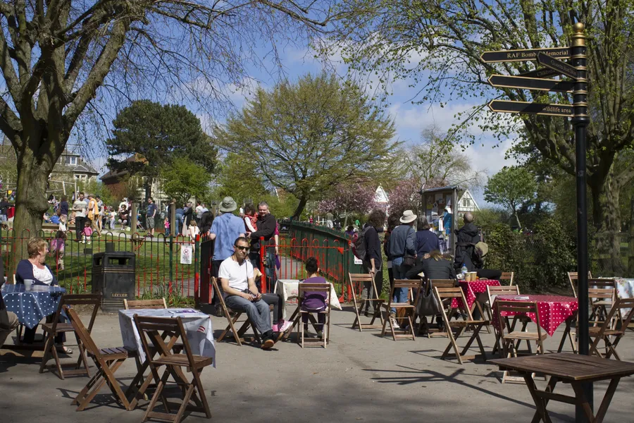 Stainless Steel Community Noticeboard for Friends of St Andrews Park, Bristol