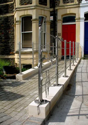 Railings, Worral Road