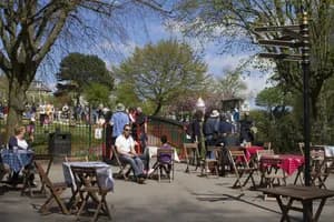 Stainless Steel Community Noticeboard for Friends of St Andrews Park, Bristol